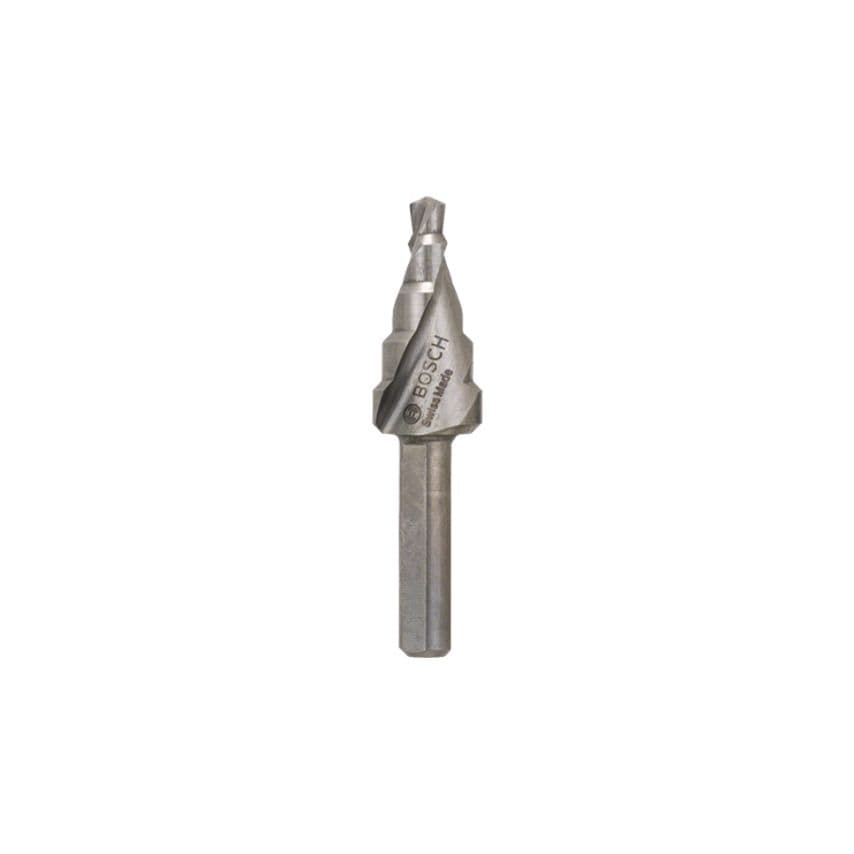 2608597519 4 - 20/8/75mm HSS-Tin Step Drill Bit