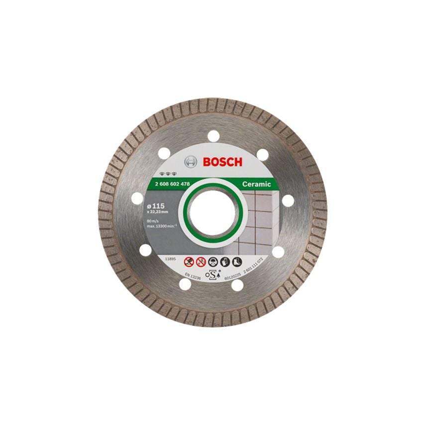 2608602479 125x22.23mm Diamond Disc Ceramic Turbo HPP