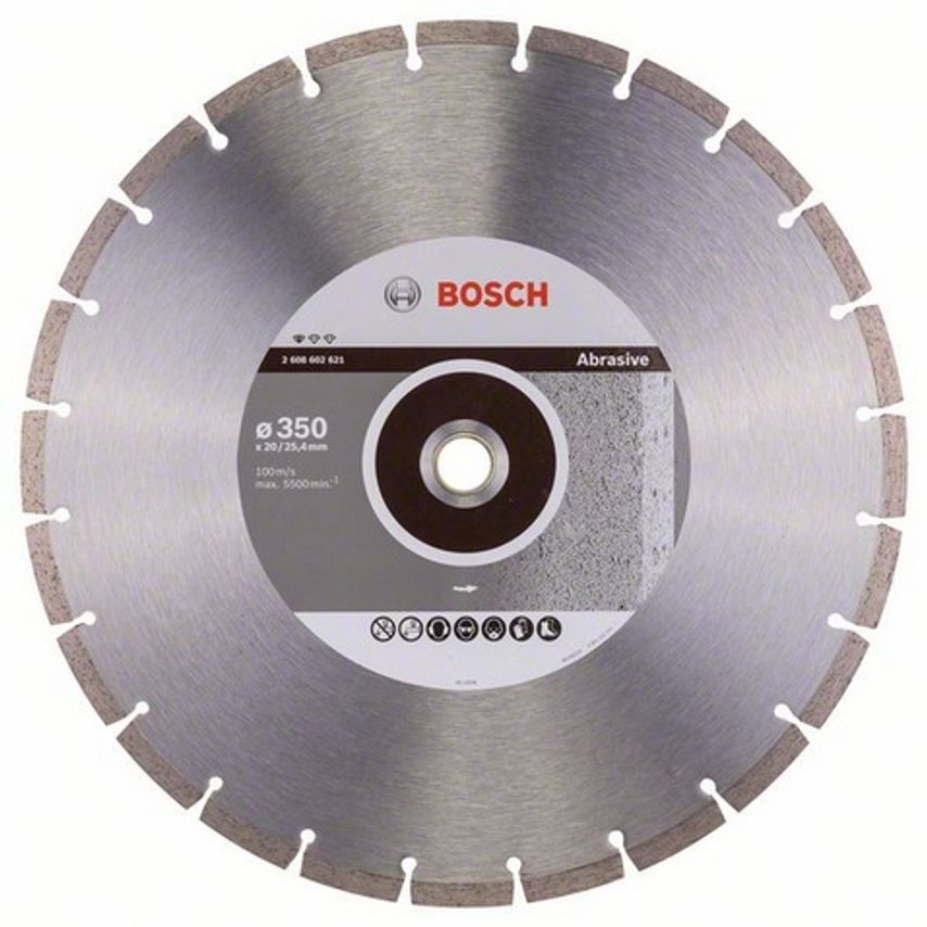 2608602621 350x22.23mm Diamond Disc Expert Abrasive LPP