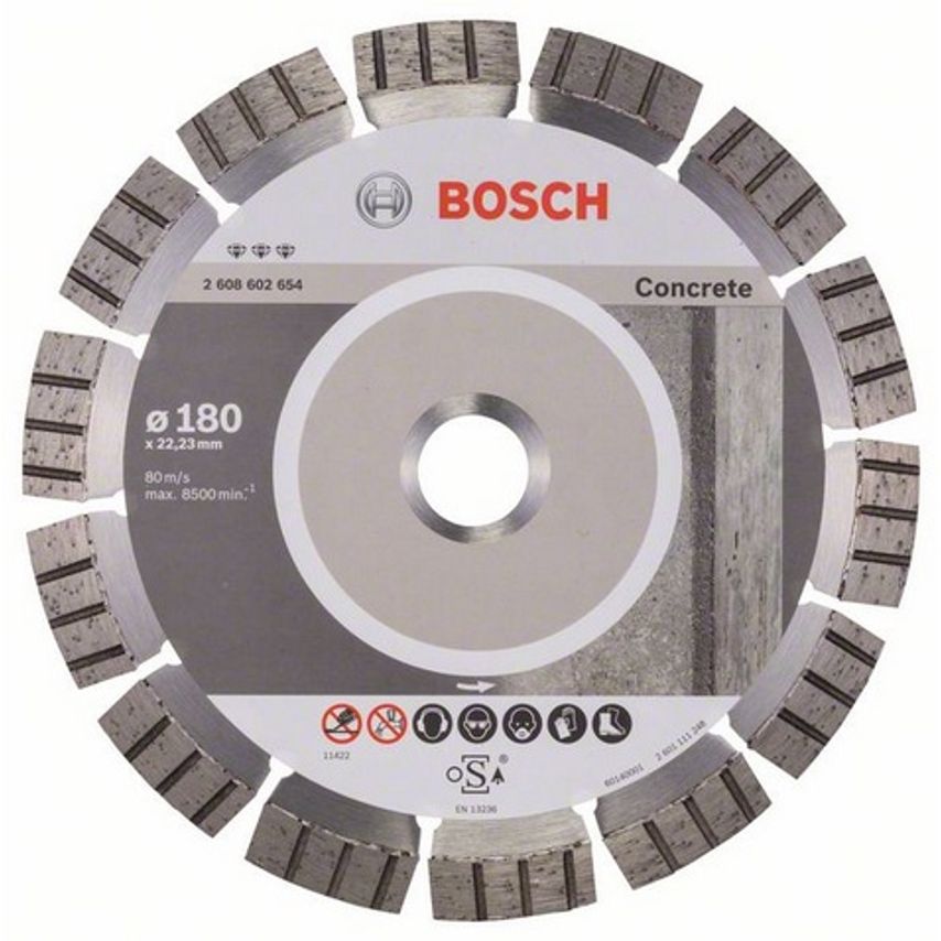 2608602654 115x22.23mm Diamond Disc Best Concrete HPP