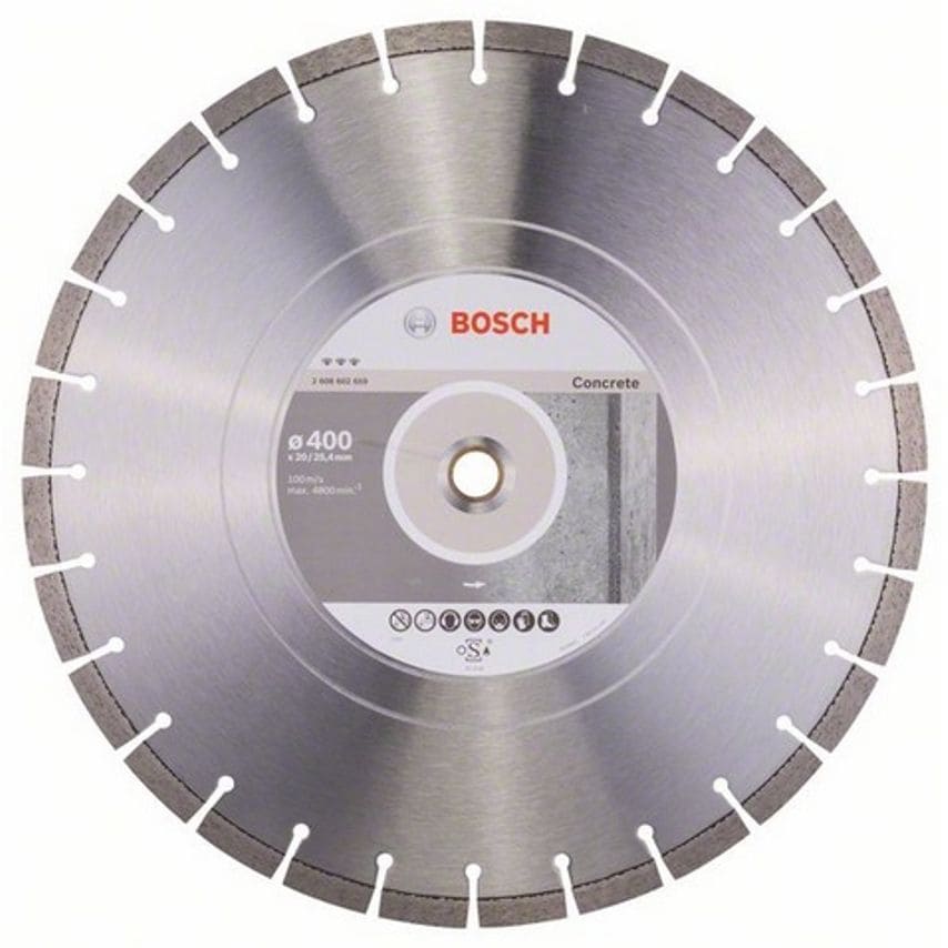 2608602659 400x20/25.4mm Diamond Disc Best Concrete HPP