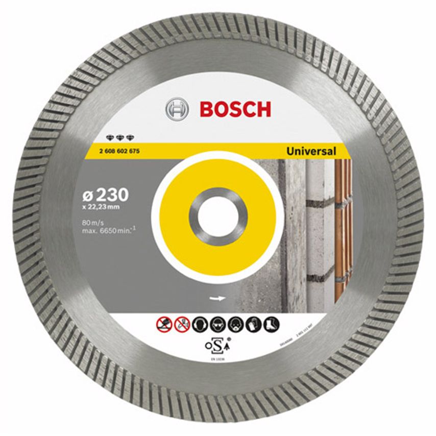 2608602673 150x22.23mm Diamond Disc Best Universal Turbo HPP