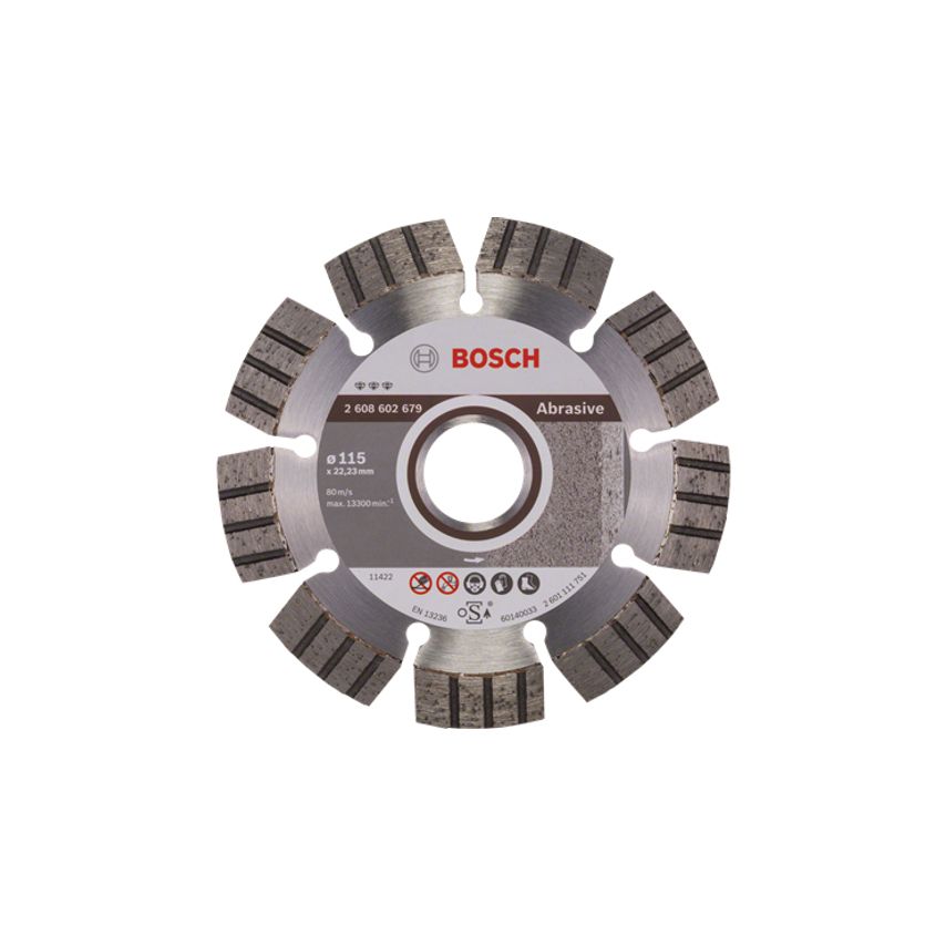 2608602680 125x22.23mm Diamond Disc Best Abrasive HPP