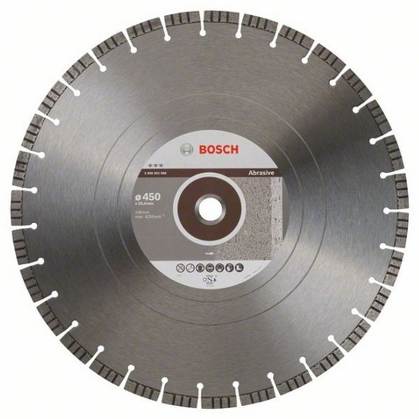 2608602688 450x25.4/20mm Diamond Disc Best Abrasive HPP