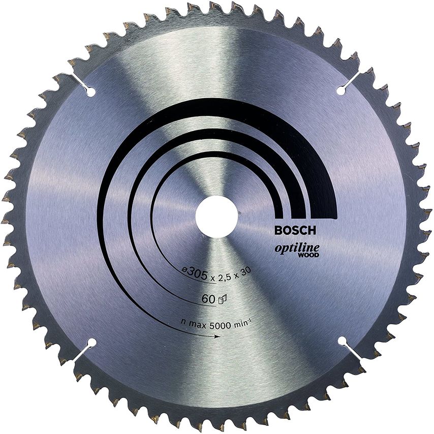 2608640441 Optiline Wood 305 x 30mm Circular Saw Blade 60T