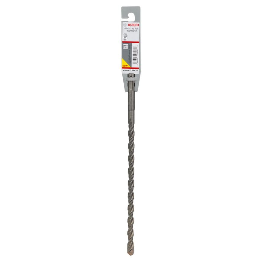 2608831027 SDS+ 3 Masonry Drill Bit 10 x 200 x 260mm