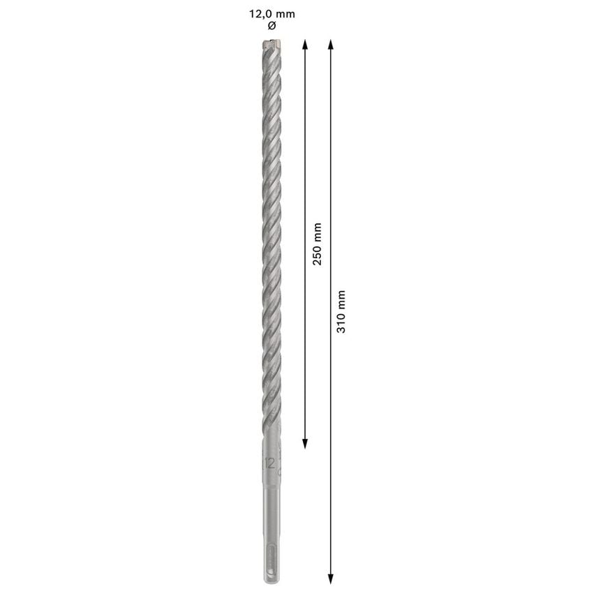2608833810 SDS+ 5X Masonry Drill Bit 12 x 250 x 310mm