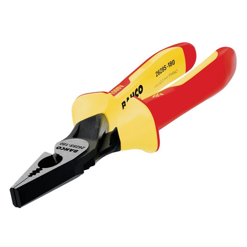 2628S ERGO Insulated Combination Pliers 180mm (7in) BAH2628S180