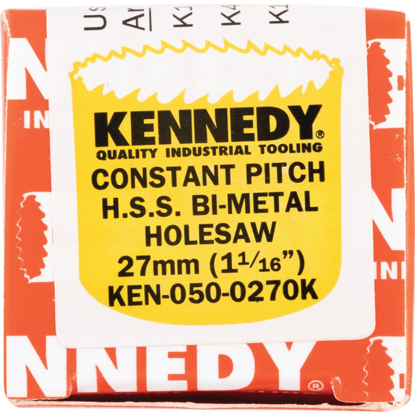 27mm Diameter (1.1/16") Bi-Metal Holesaw