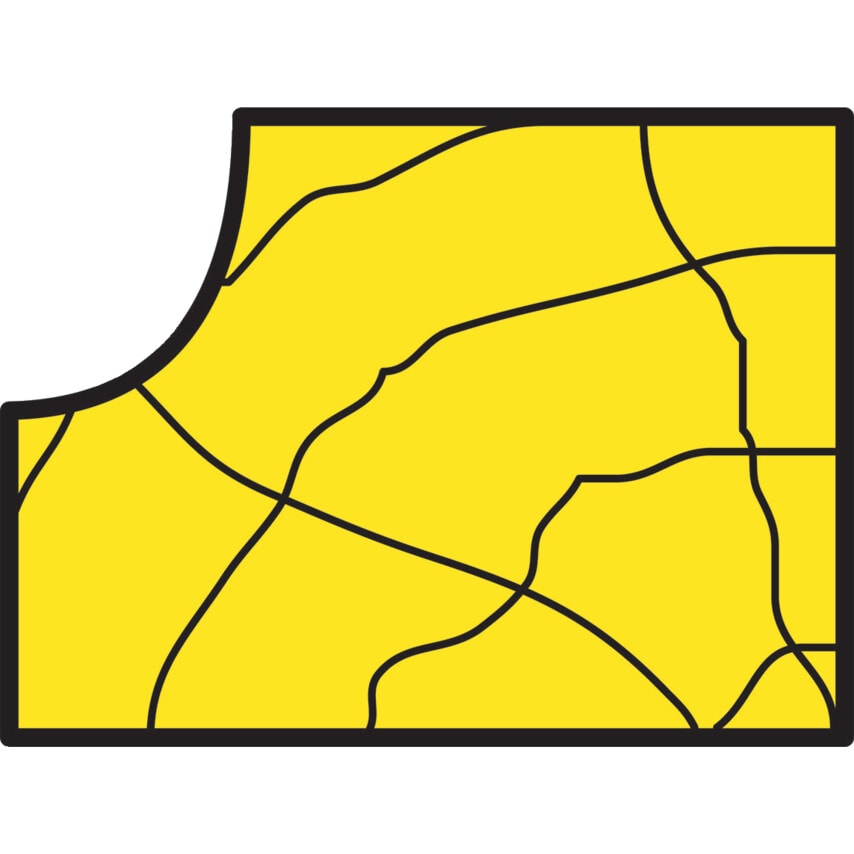 28.6mmX9.50RAD. 1/4" SHK.2FL Cove Bit