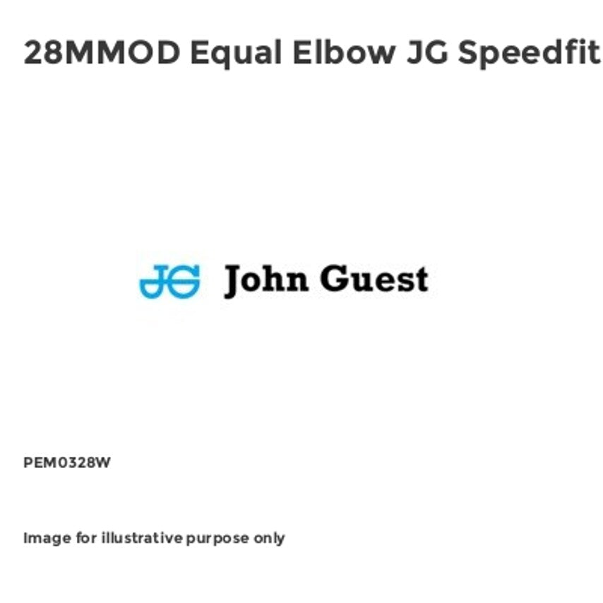 28MMOD Equal Elbow JG Speedfit