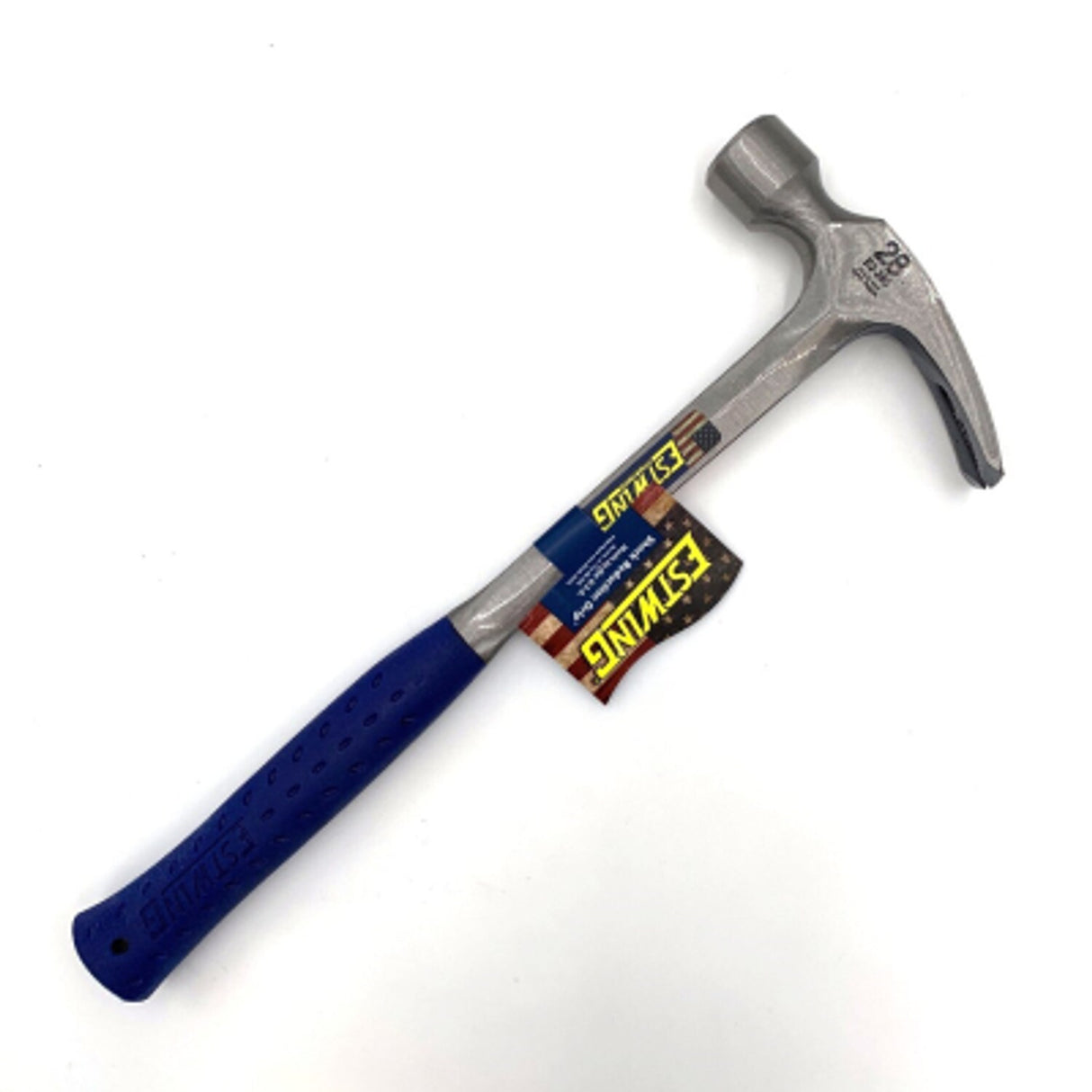 28OZ Smooth Face Straight Claw Framing Hammer with Vinyl Grip E3/28S