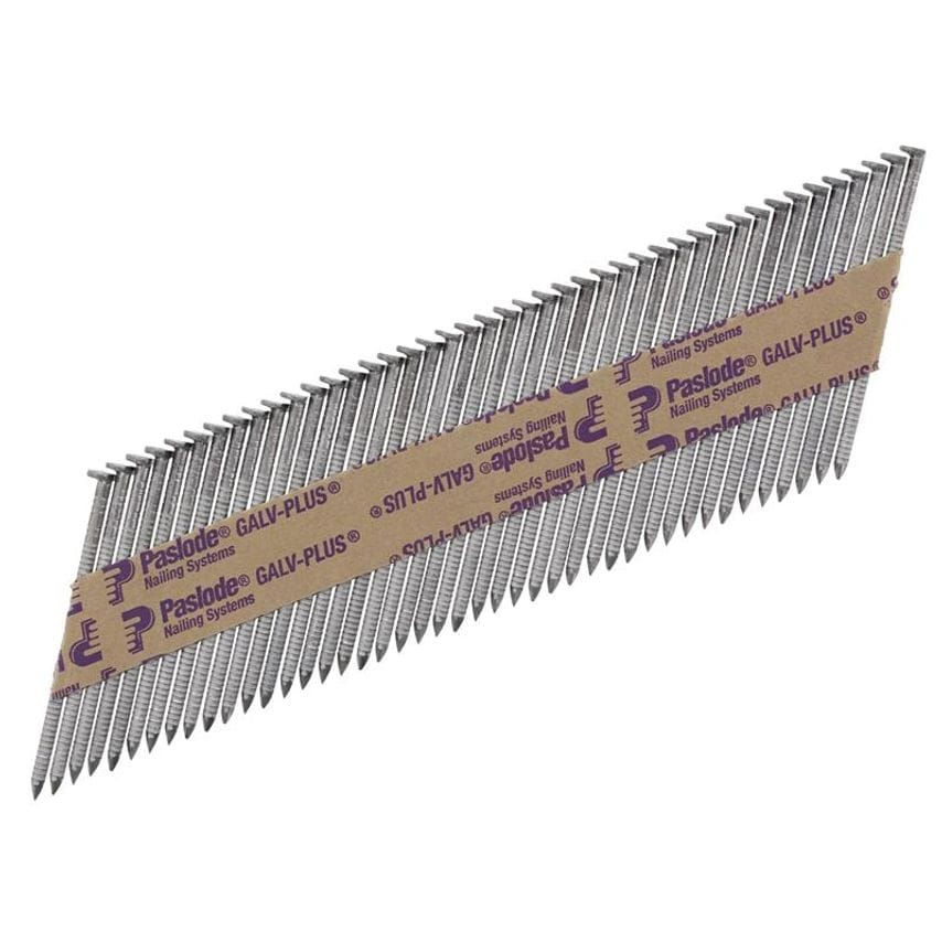 2.8 x 63mm IM350 Ring Nails Galv-Plus Finish Box of 3300 + 3 Fuel Cells PAS141210