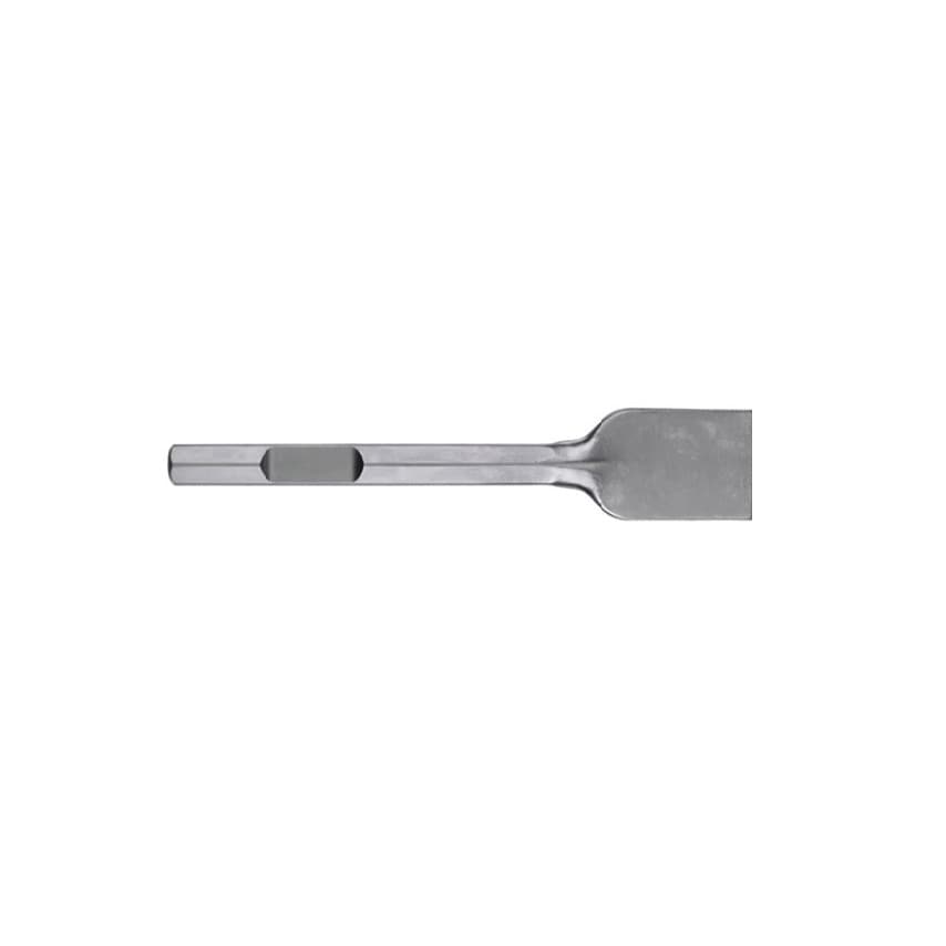 28mmHEX Flat Wide Chisel 400x80mm