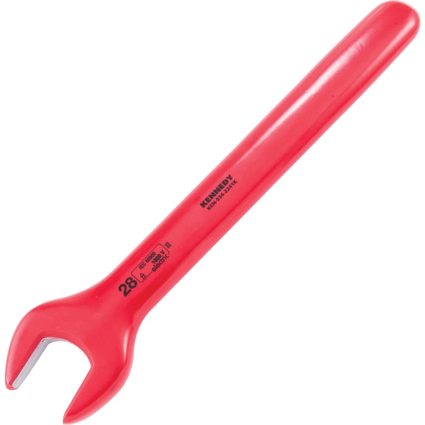 28mm Insulated Open Jaw Wrench DIN 7446