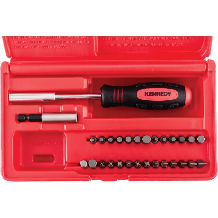 29-Piece Engineers Screwdriver Bit Set