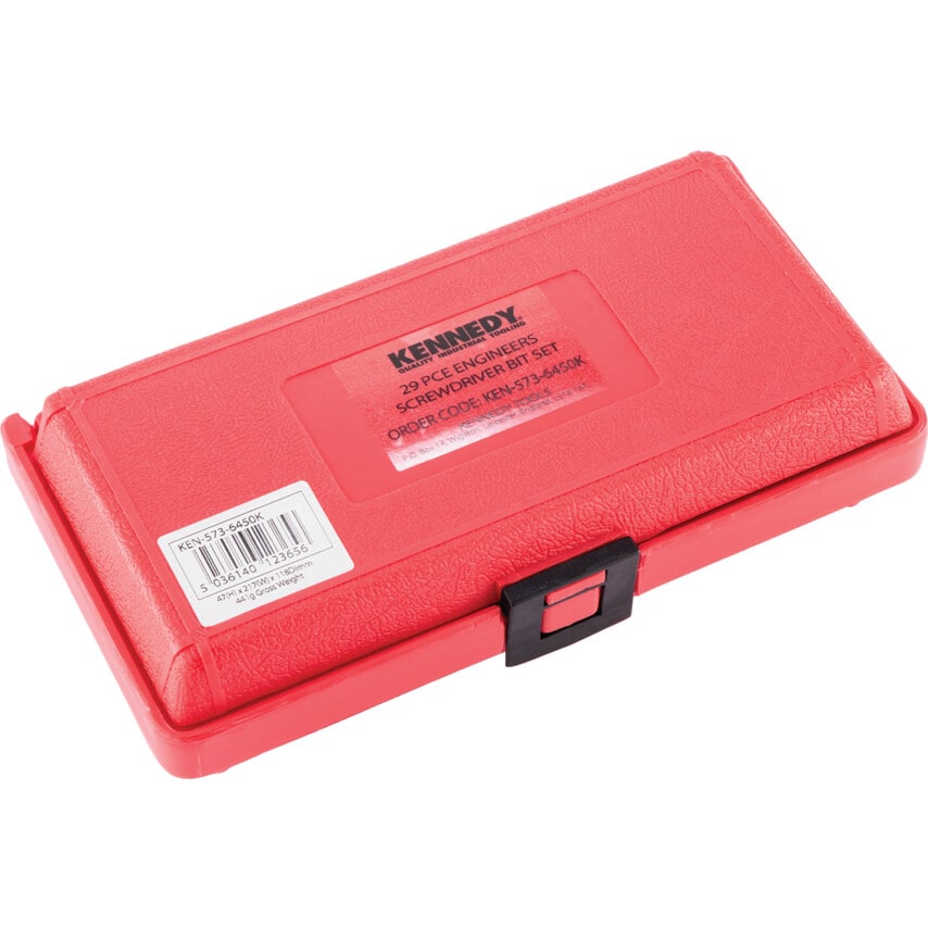 29-Piece Engineers Screwdriver Bit Set