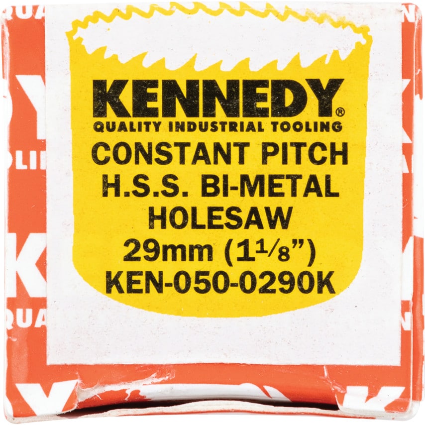 29mm Diameter (1.1/8") Bi-Metal Holesaw