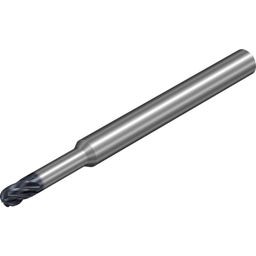 2B286-0400-RA R2AH CoroMill Plura Solid Carbide Ball Nose End Mill