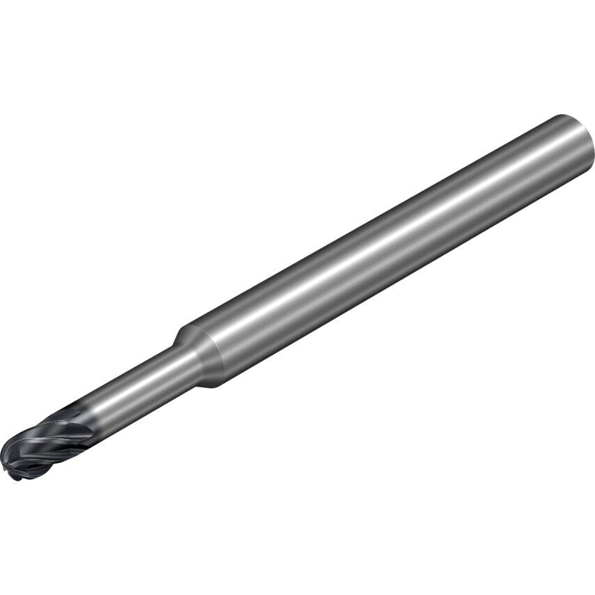 2B286-0500-TA T2CH CoroMill Plura Solid Carbide Ball Nose End Mill