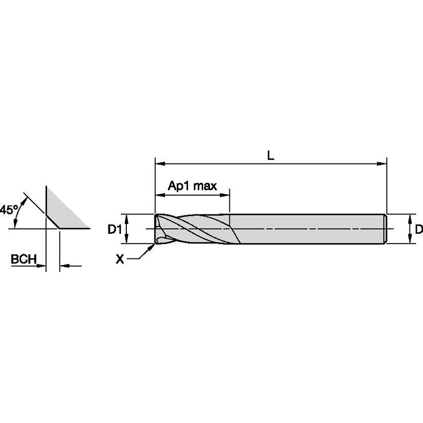 2CH0800DL016A GP SCEM 2FL 8X8X16X63