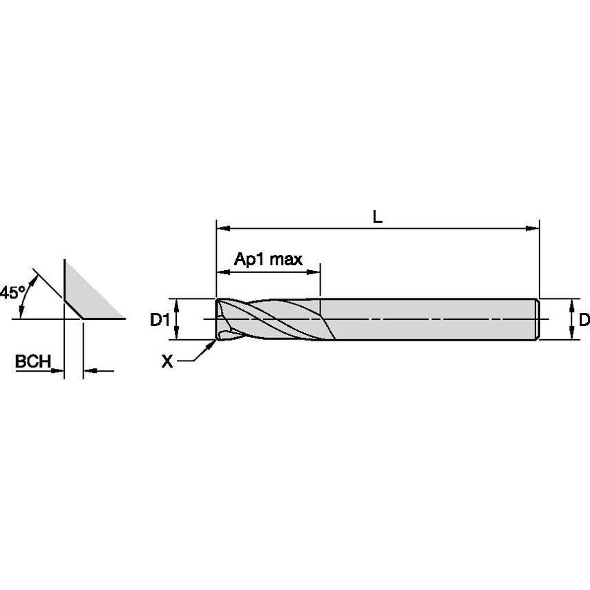 2CH1800DD026A GP SCEM 2FL 18X18X26X92