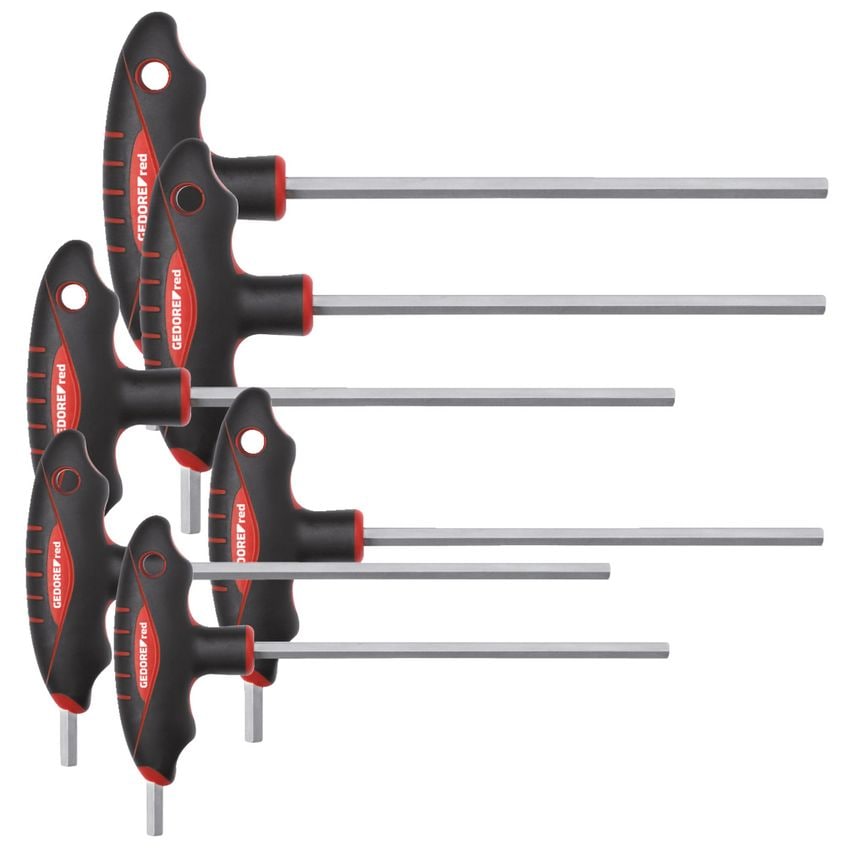 2C-T-screwdriver set hex. size2.5-8mm