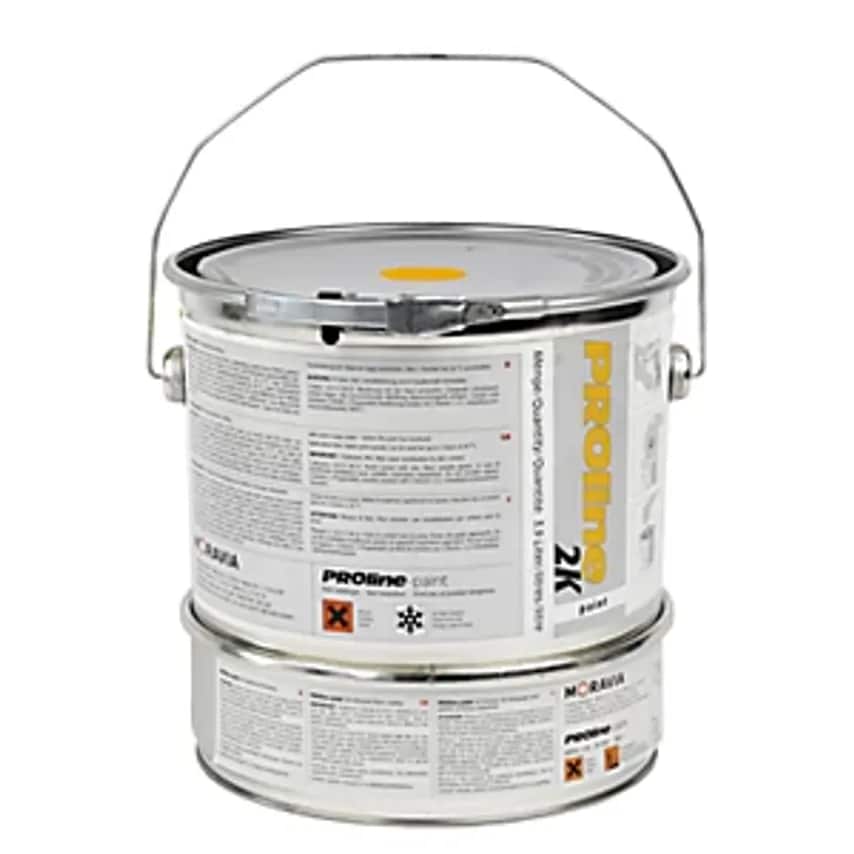 2K Floor Coating, 5 Litre Bucket, Yellow