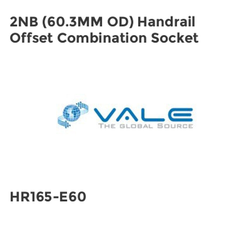 2NB (60.3MM OD) Handrail Offset Combination Socket