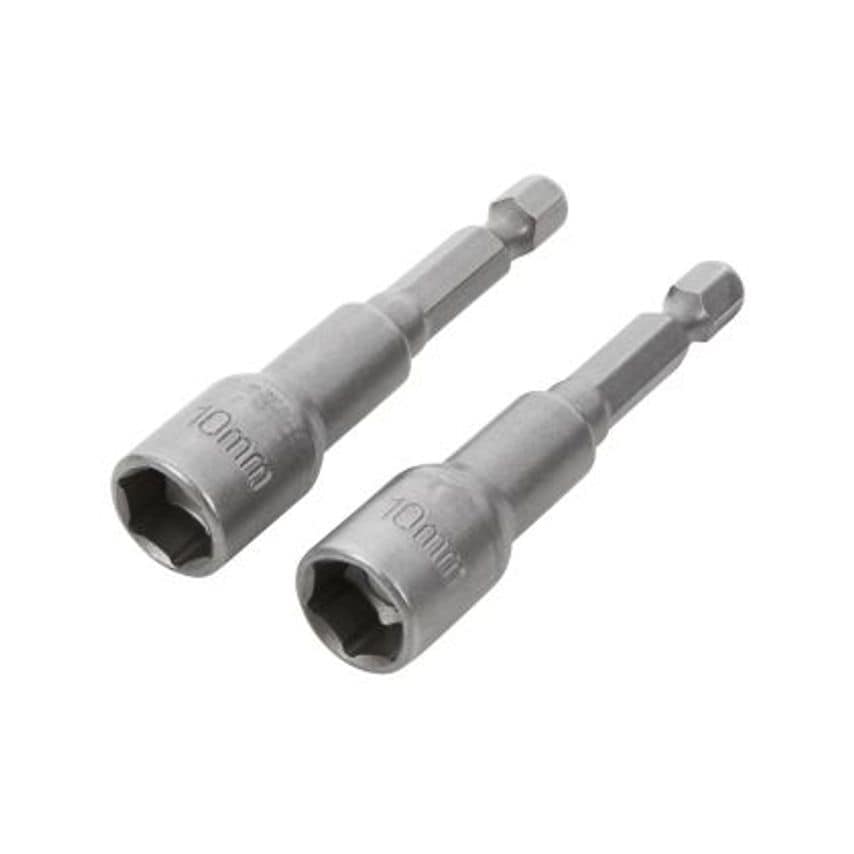2 Piece 10mm Magnetic Power Nut Setter
