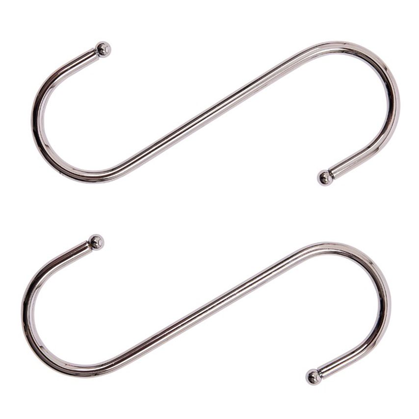 2 Piece 160mm S-Hook Set