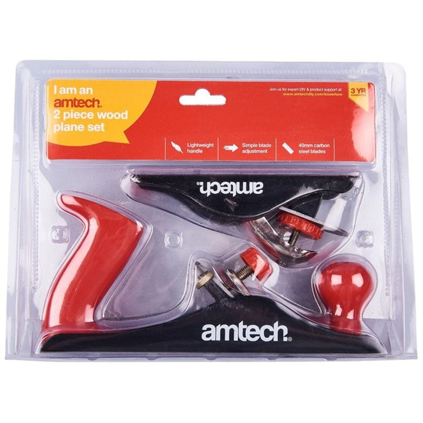 2 Piece Wood Plane Set