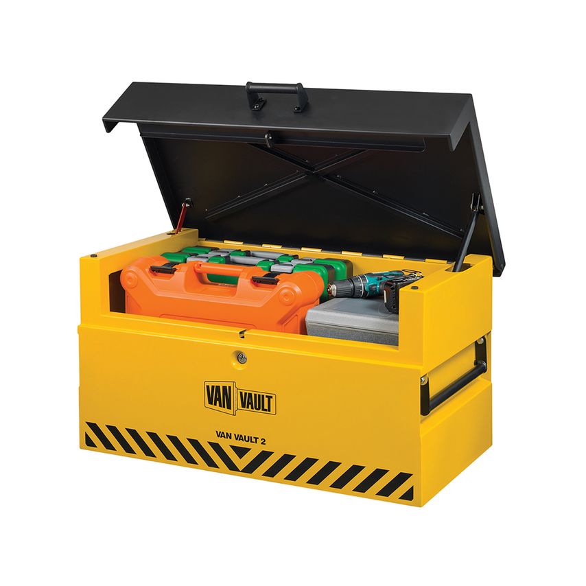 2 Secure Tool Storage Box 48kg 930 x 530 x 500mm
