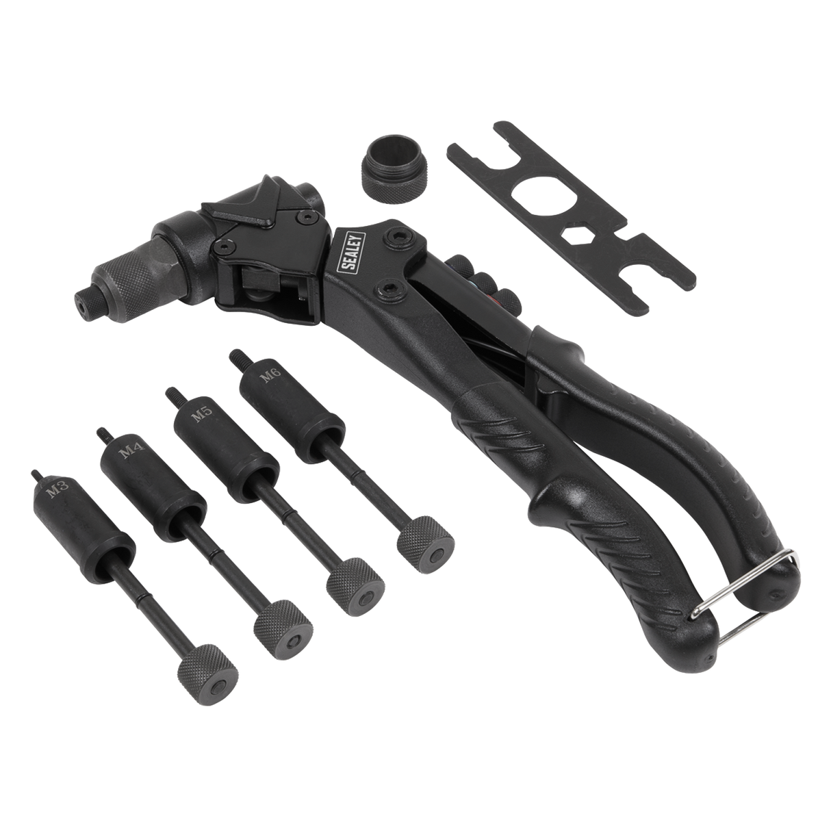 2 in 1 Riveter Swivel Head