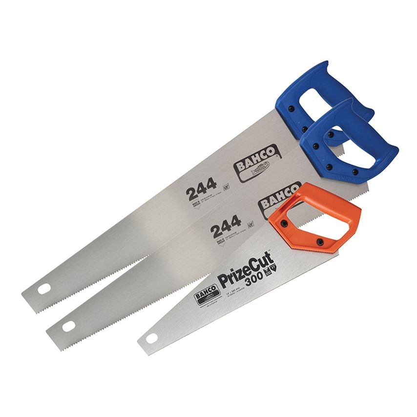 2 x 244 22in Handsaws + 1 x Toolbox Handsaw 350mm (14in) BAH24422300