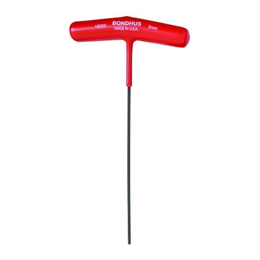 2mm T-Handle Hex Driver 6", 2mm, 15252