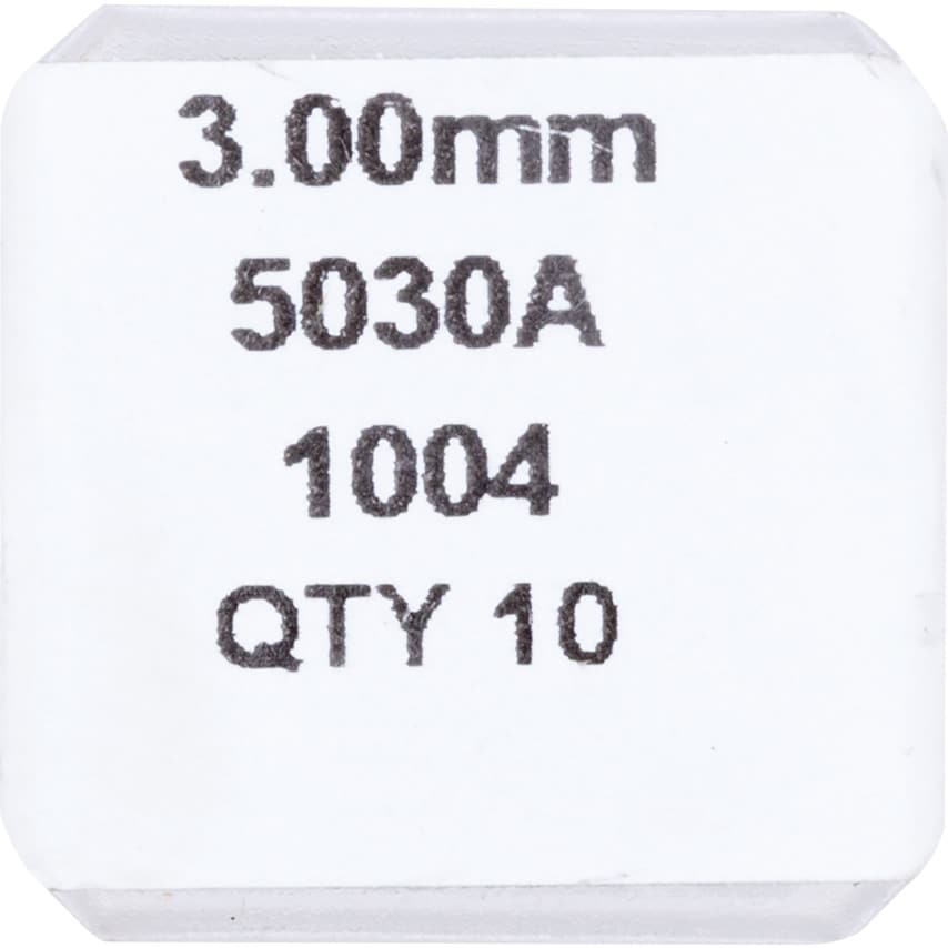 3.00MM HSS Straight Shank Jobber Drills - TiN Tipped