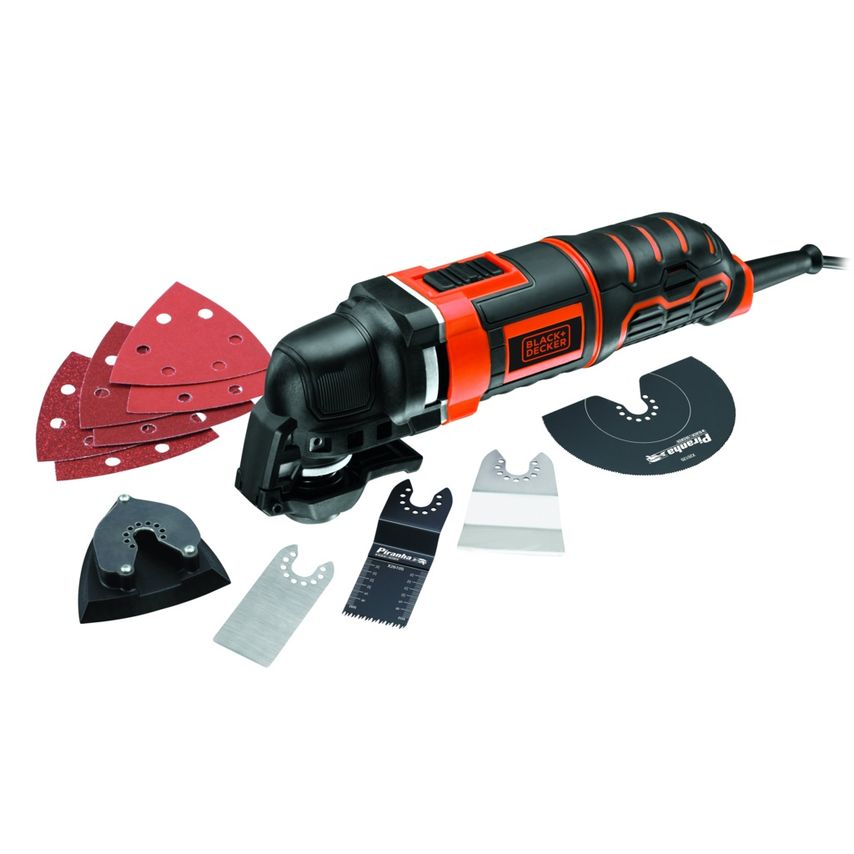 300W Oscillating Multi Tool with 12 Accessories + Kitbox