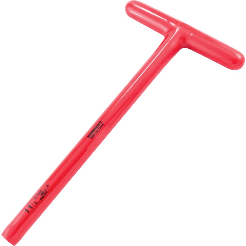 300 x 11mm Insulated T-Socket Wrench 1000 V - DIN 7440
