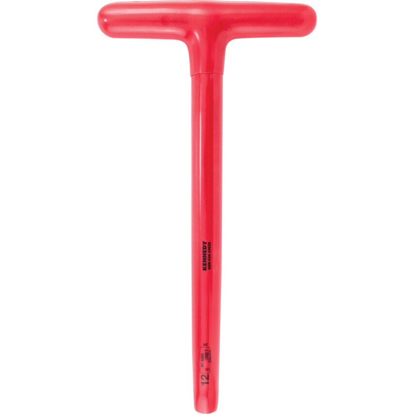 300 x 12MM Insulated T-Socket Wrench 1000 V - DIN 7440