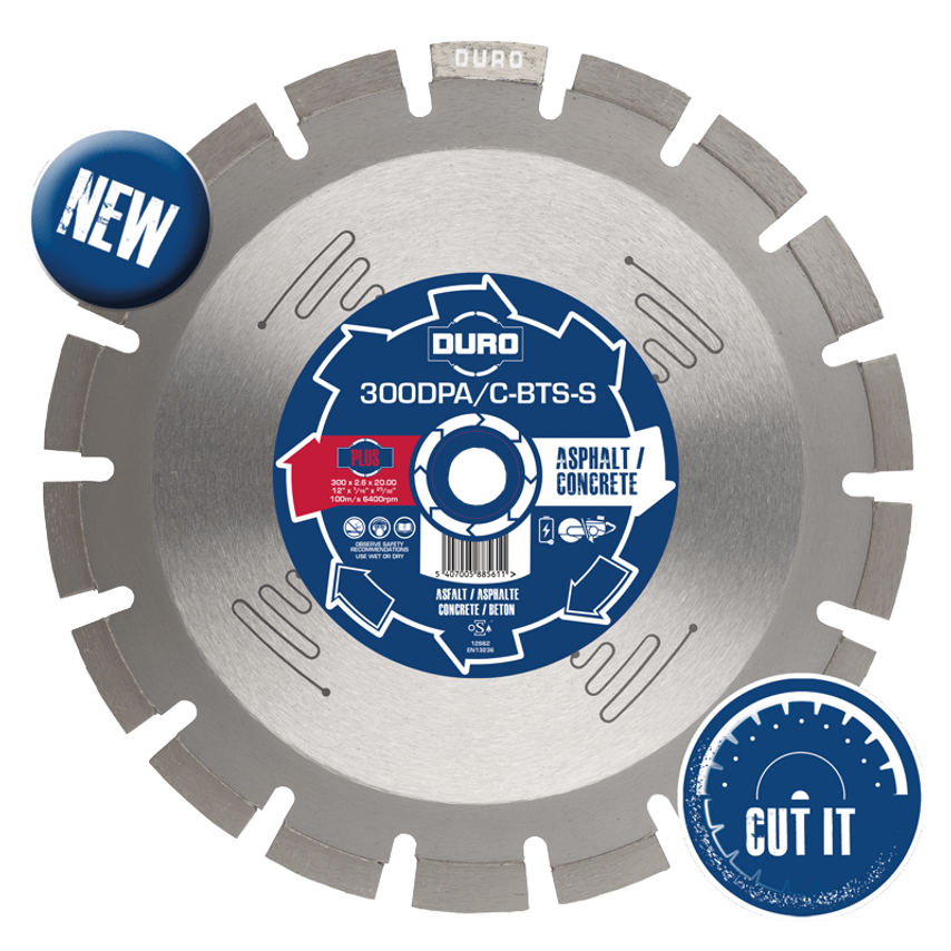 300 x 20.0 Pro Dual Purpose - Asphalt - 13mm - Battery Tool Super-thin - Silent CoO CN