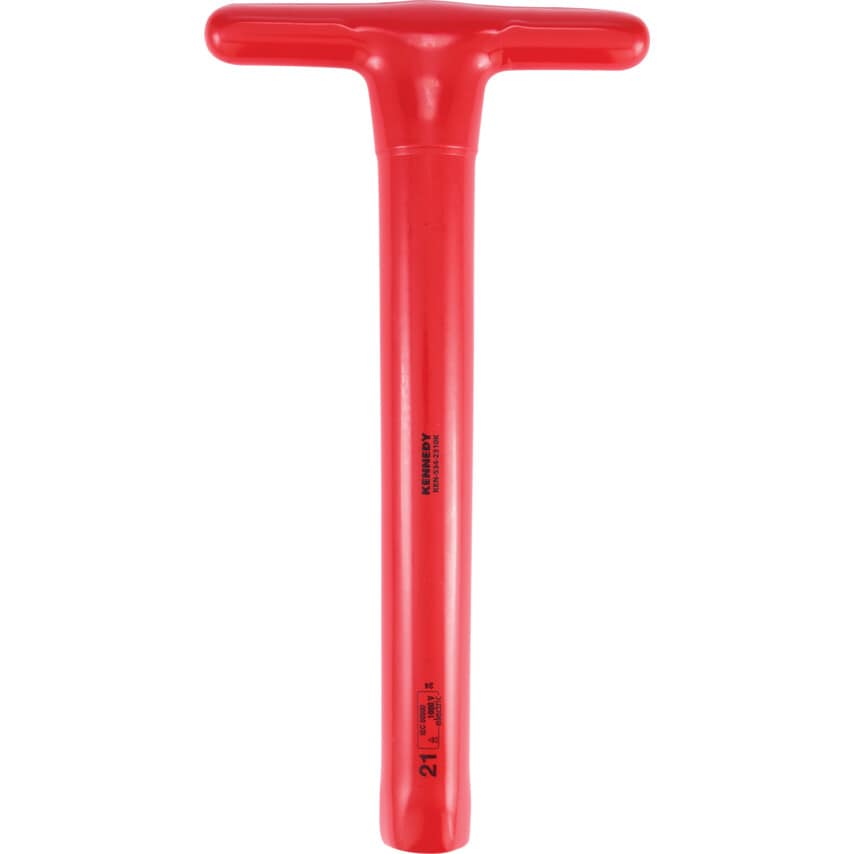 300 x 21mm Insulated T-Socket Wrench 1000 V - DIN 7440