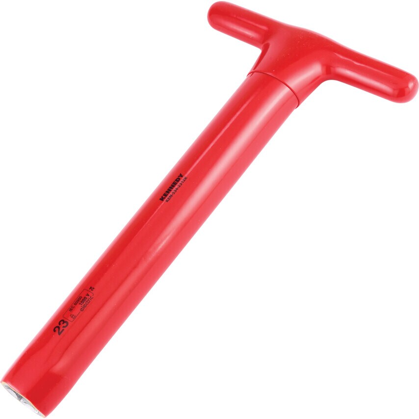 300 x 23mm Insulated T-Socket Wrench 1000 V - DIN 7440