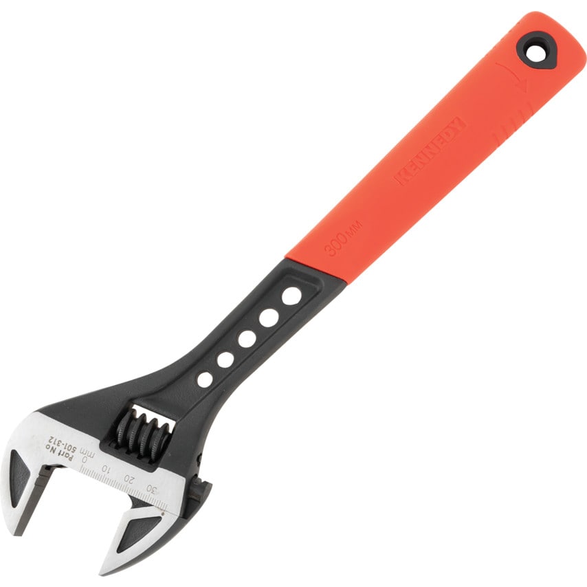 300mm/12" Soft Grip Phosphate Adjustable Wrench