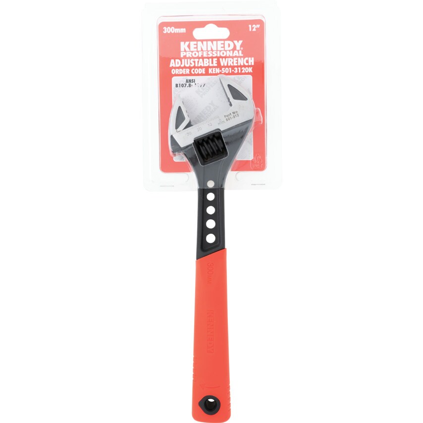 300mm/12" Soft Grip Phosphate Adjustable Wrench