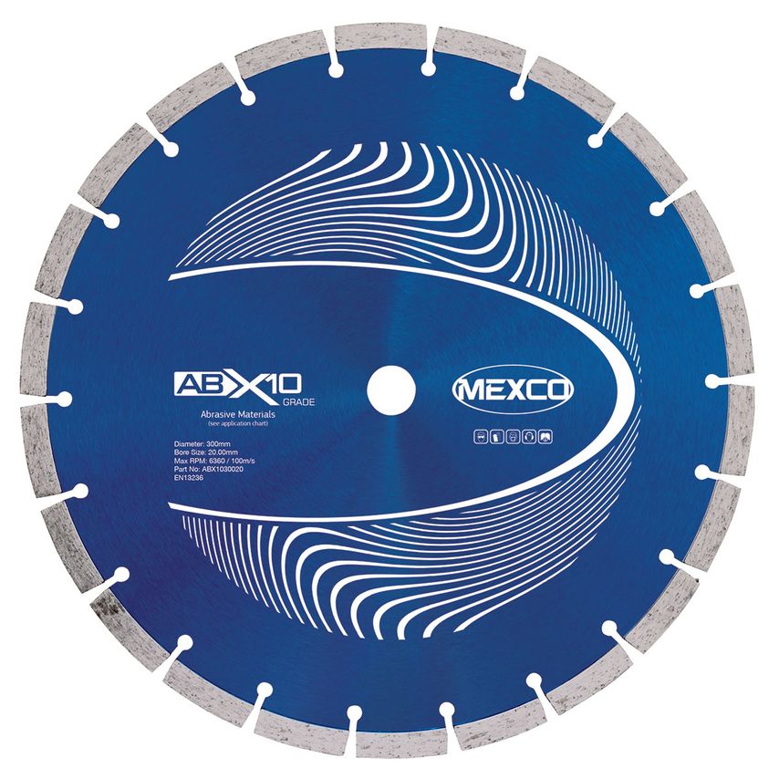 300mm ABX10 Abrasive Material Diamond Blade
