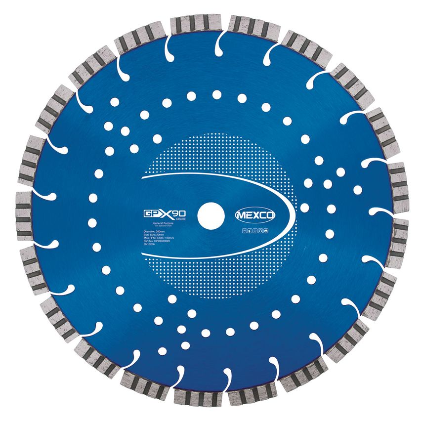 300mm GPX90 Universal Laser Concrete Diamond Blade