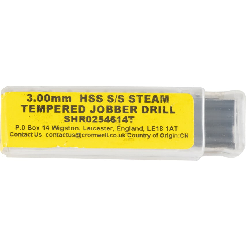 3.00mm HSS S/S Jobber Drill