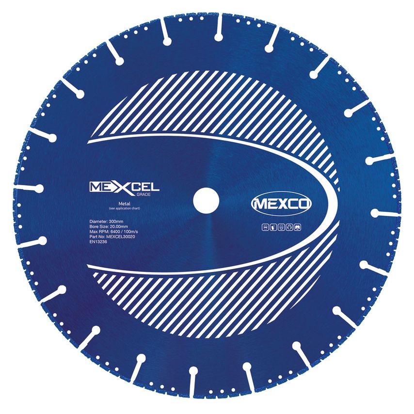 300mm MEXCEL Metal Cutting Diamond Blade