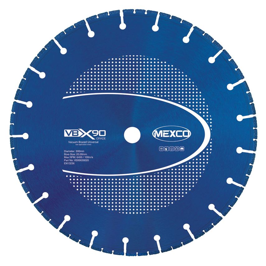 300mm VBX90 Rescue Diamond Blade
